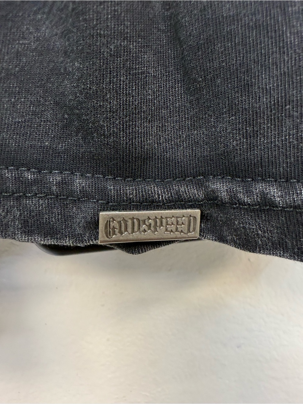 Godspeed New York Chrome Motto double graphic T-Shirt - Picture 12 of 13